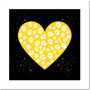 Colleen Diemer's Sparkling Dog Heart Posters and Art